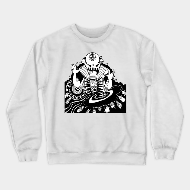 Drooling Crewneck Sweatshirt by yeknomster